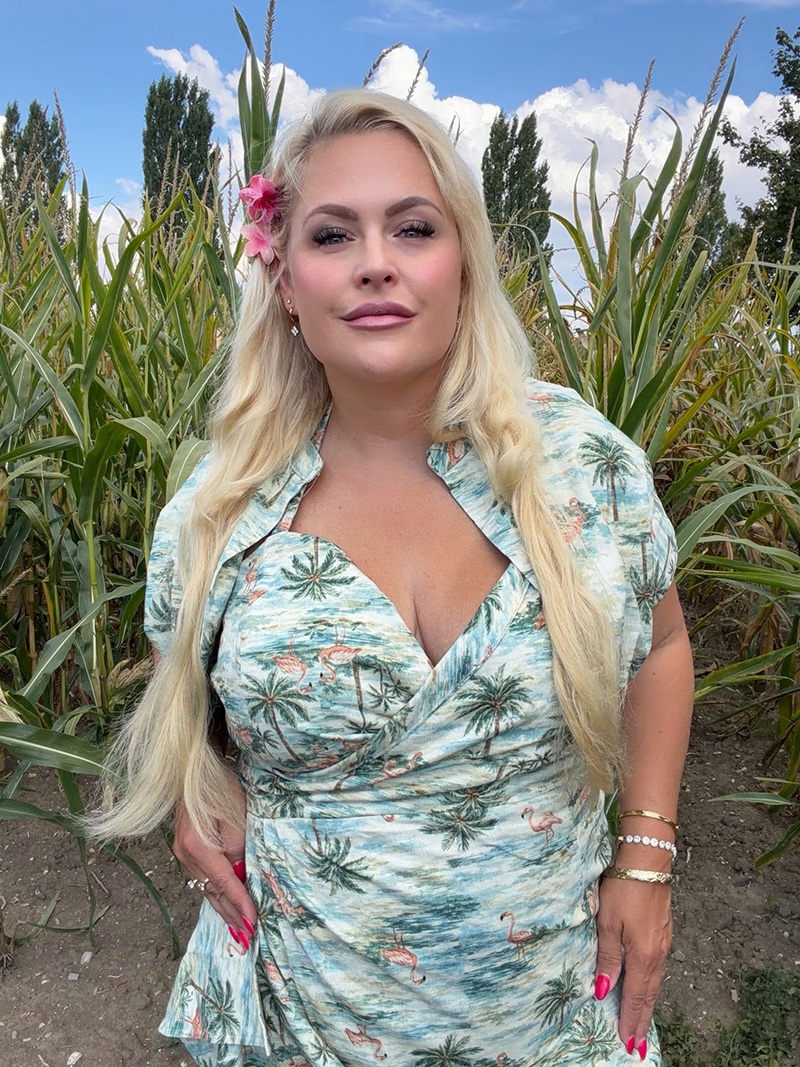 Model Meike Mueller Shooting Collectif